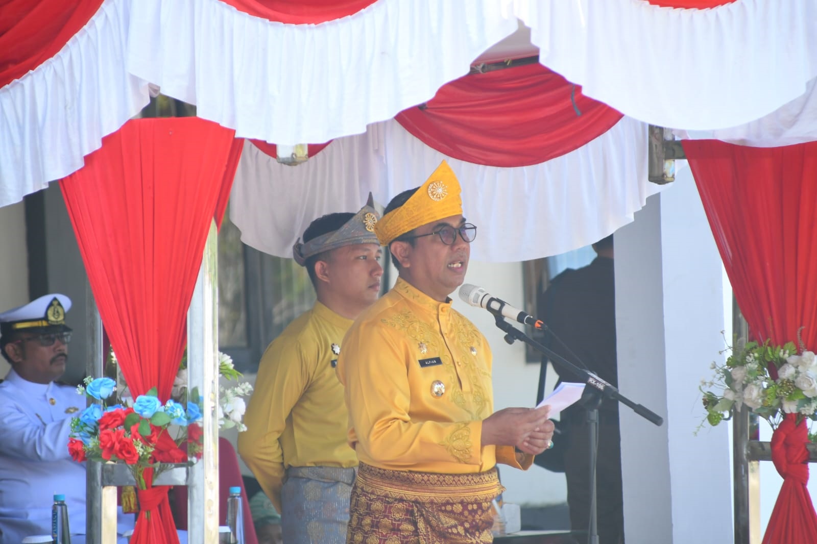 SUMPAH PEMUDA : Upacara Peringatan Hari Sumpah Pemuda ke 96 di Kabupaten Kayong Utara.