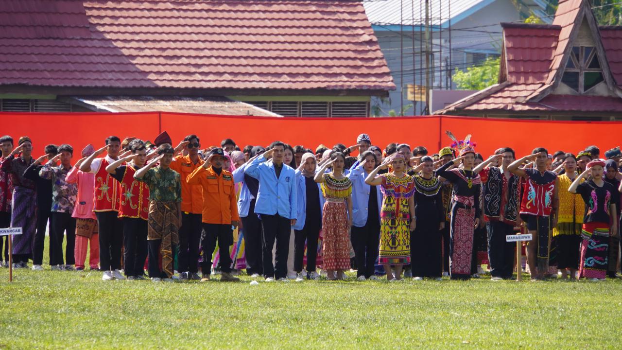 UPACARA: Suasana peringatan hari sumpah pemuda ke-96 di Kapuas Hulu.