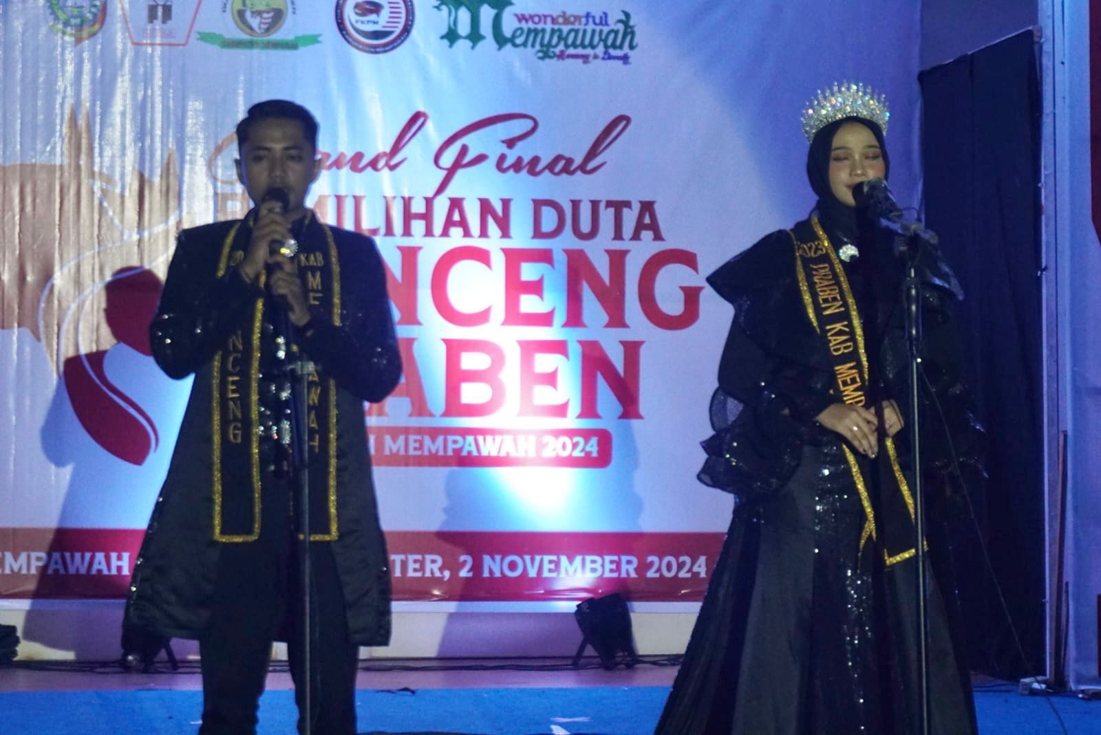 PEMENANG: Para pemenang Duta Lanceng Praben Mempawah 2024.