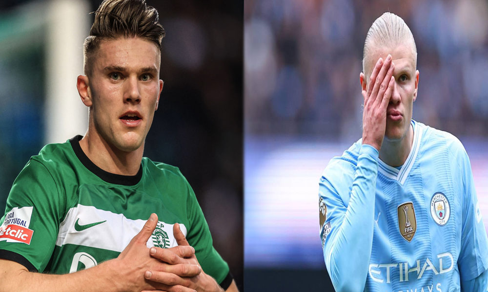 VIKTOR GYOKERES  dan Erling Haaland