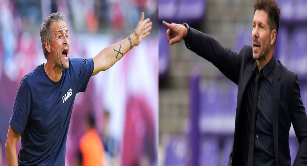 Luis Enrique  Dan Diego Simeone
