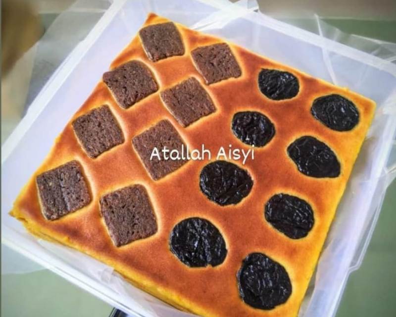 Lapis legit mox lempok durian prunes ala Lapis Legit Atallah Aisyi.