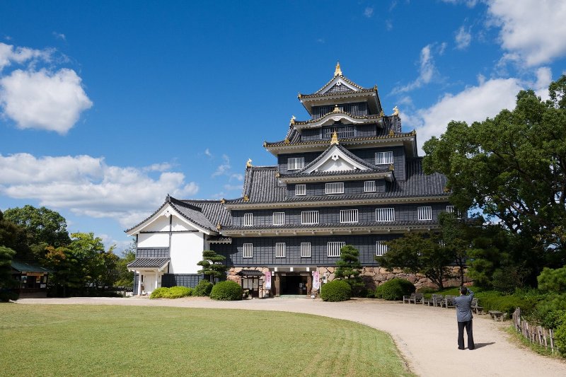 Istana Okayama, Jepang.