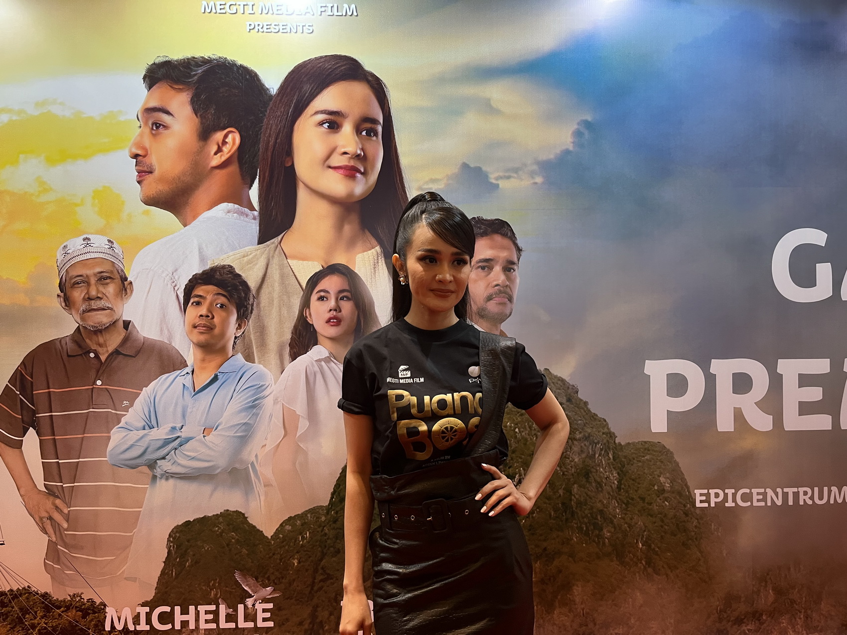 PEMERAN UTAMA: Film Puang Bos bakal meramaikan industri perfilman tanah air pekan depan. Michelle Ziudith didapuk sebagai pemeran utama.