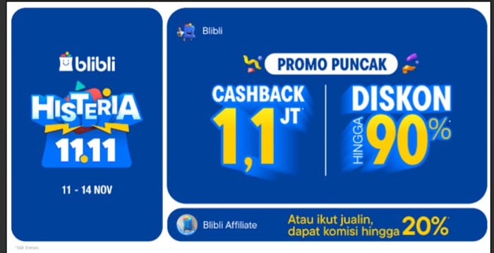 Promo 11.11 Blibli