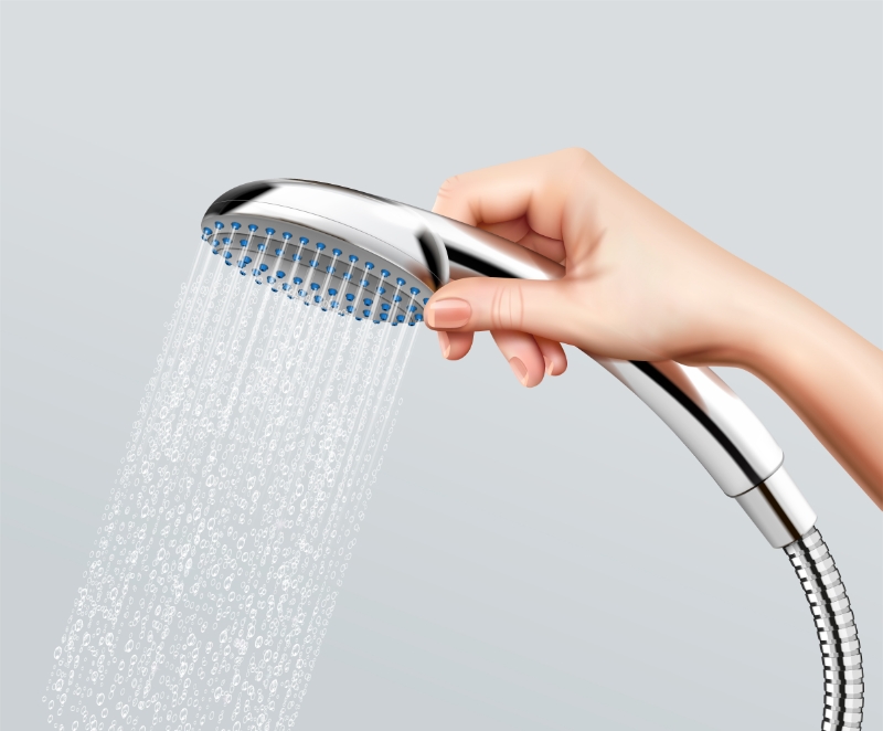 Ilustrasi shower.
