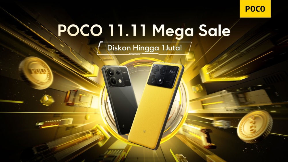 POCO 11.11 Mega Sale.