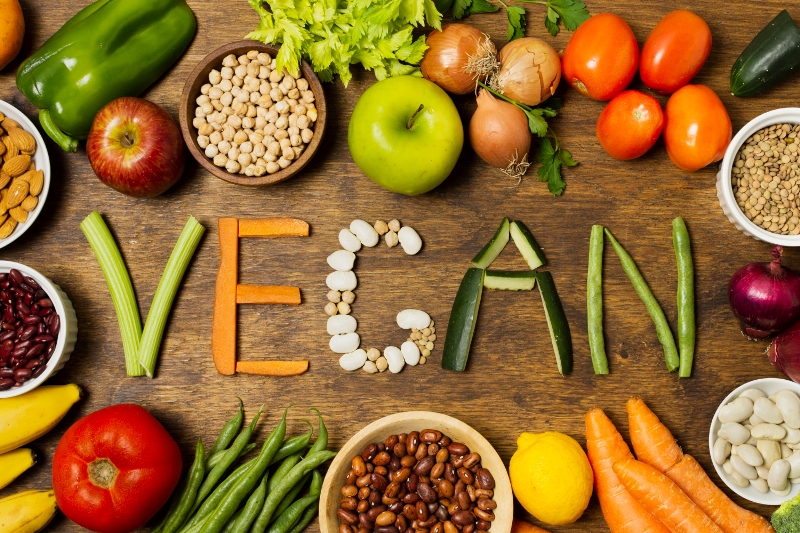 Ilustrasi vegan.