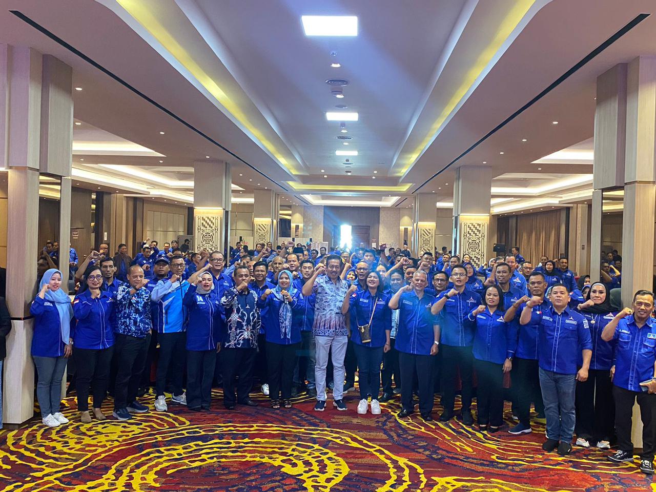 DEMOKRAT : DPD Partai Demokrat Kalbar komitmen memenangkan pasangan Midji-Didi.