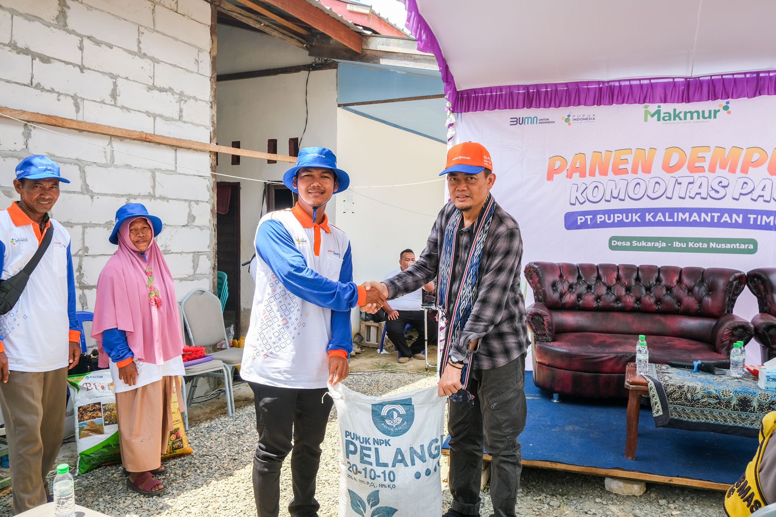 Program demplot merupakan salah satu wujud komitmen Pupuk Kaltim dalam meningkatkan produktivitas pertanian dan kesejahteraan petani.