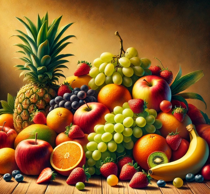 Ilustrasi Buah-buahan.