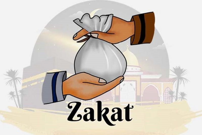 Ilustrasi zakat.