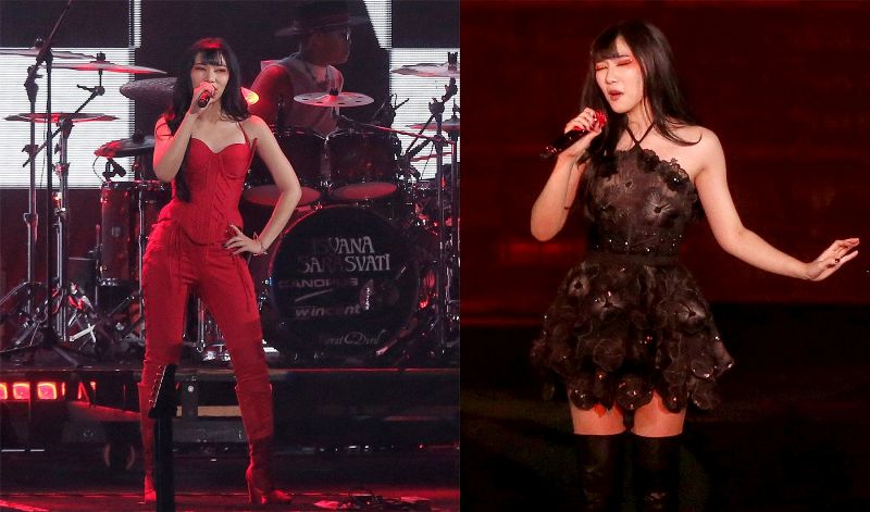 Isyana Sarasvati sukses merayakan perjalanan 10 tahun berkariernya lewat konser Lost in Harmony: A Decade Live Concert di Istora Senayan, Sabtu (16/11).
