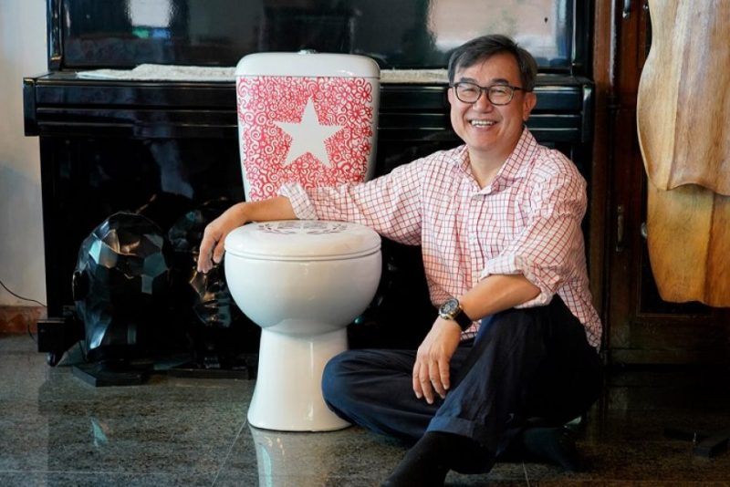 Prof. Dr. Jack Sim, Pendiri Organisasi Toilet Dunia.
