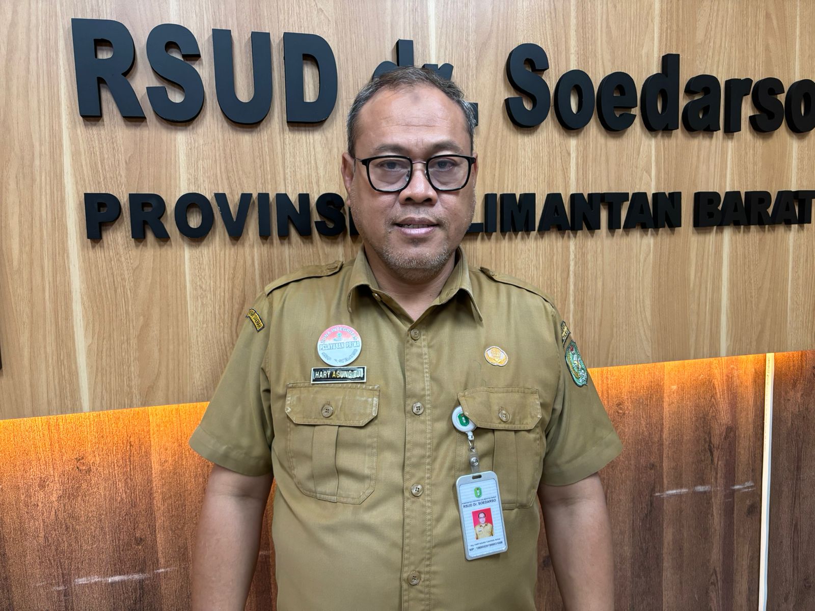 Direktur RSUD Soedarso,&nbsp;Hary Agung Tjahyadi.