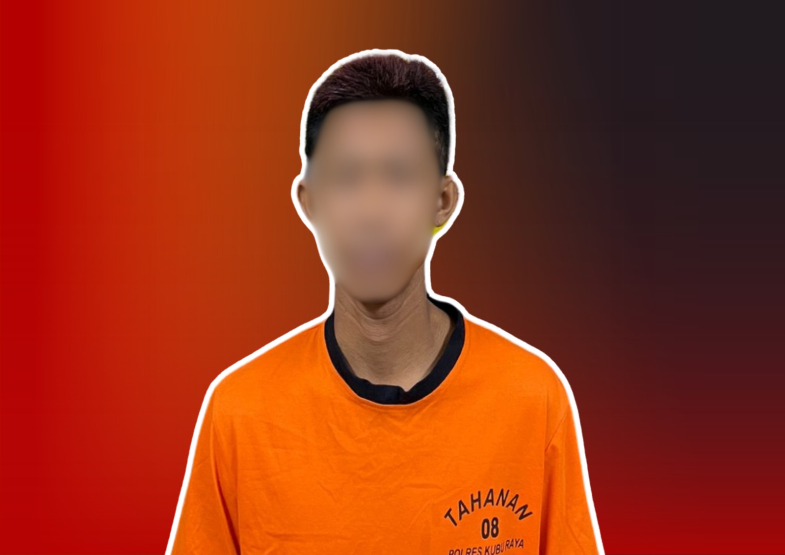 Tersangka TI (24 tahun), pelaku pencurian di kawasan pergudangan Jalan Adisucipto, Desa Parit Baru, Kecamatan Sungai Raya, Kabupaten Kubu Raya berhasil diringkus polisi.