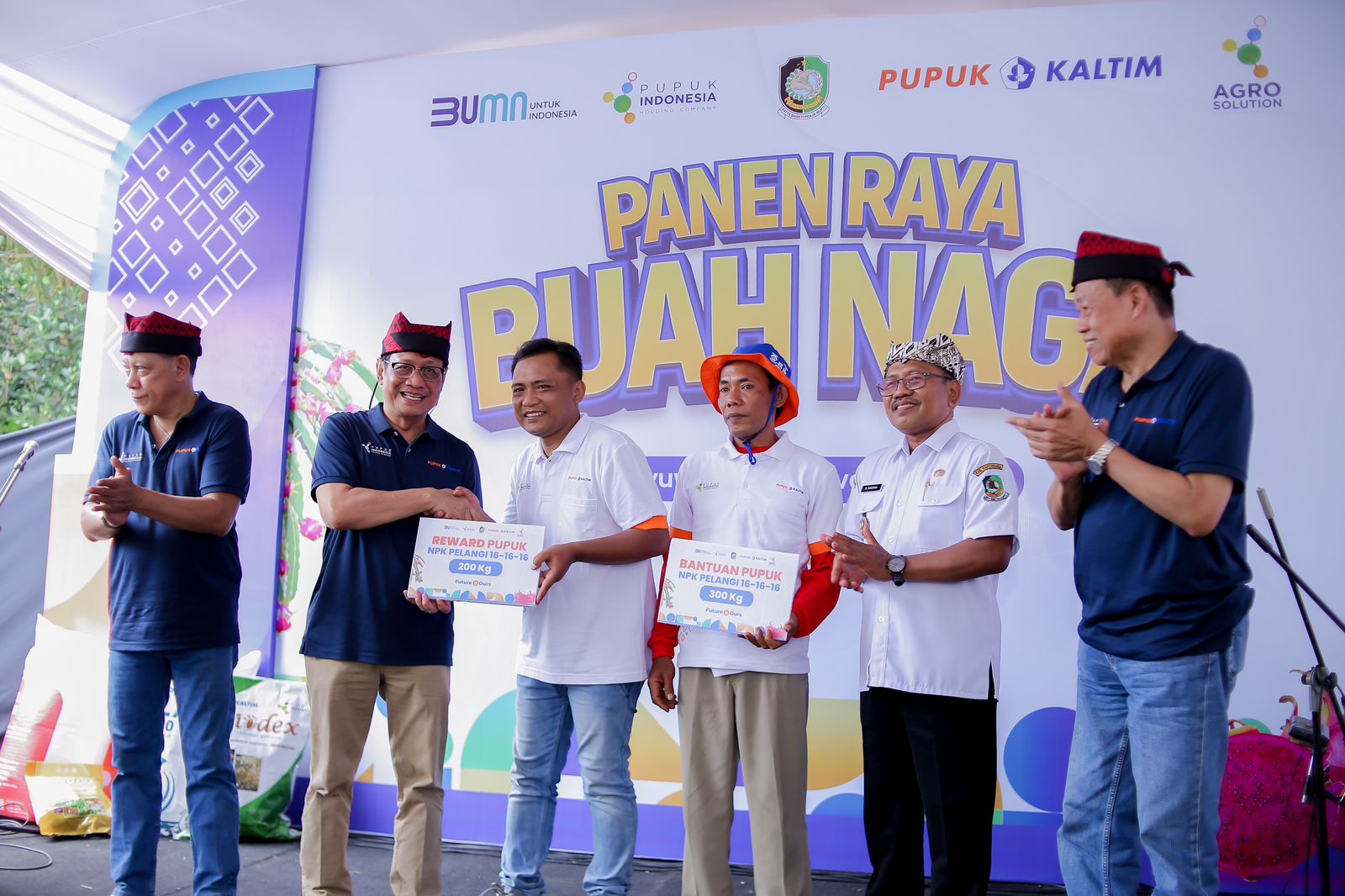 Wujud komitmen Pupuk Kaltim dalam mendukung kesejahteraan petani, sekaligus meningkatkan produktivitas komoditas pertanian secara terintegrasi melalui pemberdayaan