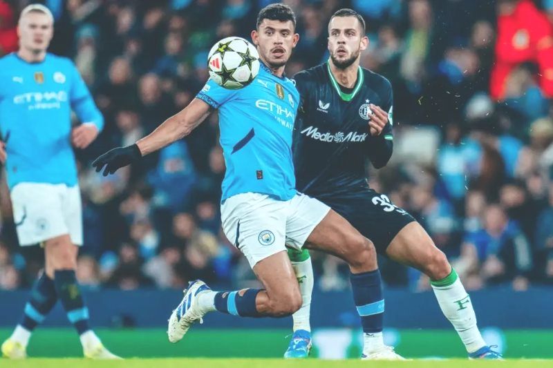 Manchester City ditahan imbang Feyenoord 3-3 dalam pertandingan Liga Champions 2024/25 di Etihad Stadium, Manchester pada Rabu (27/11) dini hari WIB.