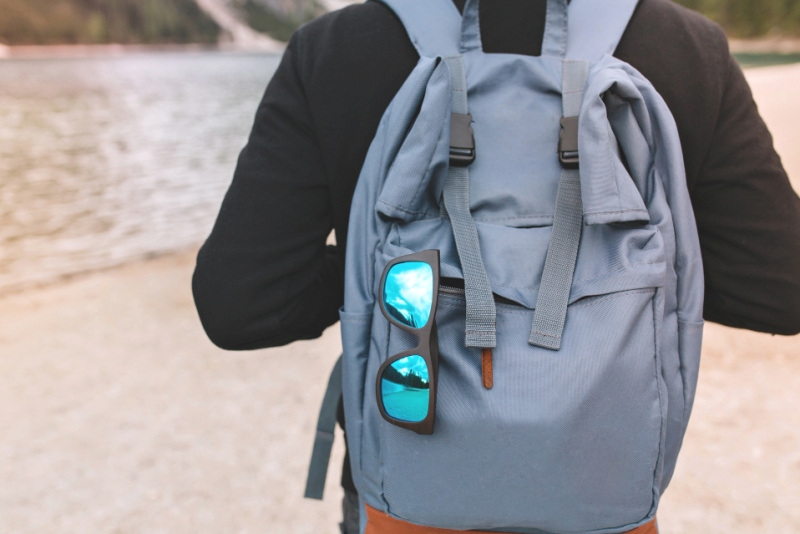 ILustrasi tas ransel.