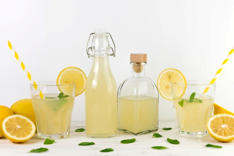 Ilustrasi minuman lemon.