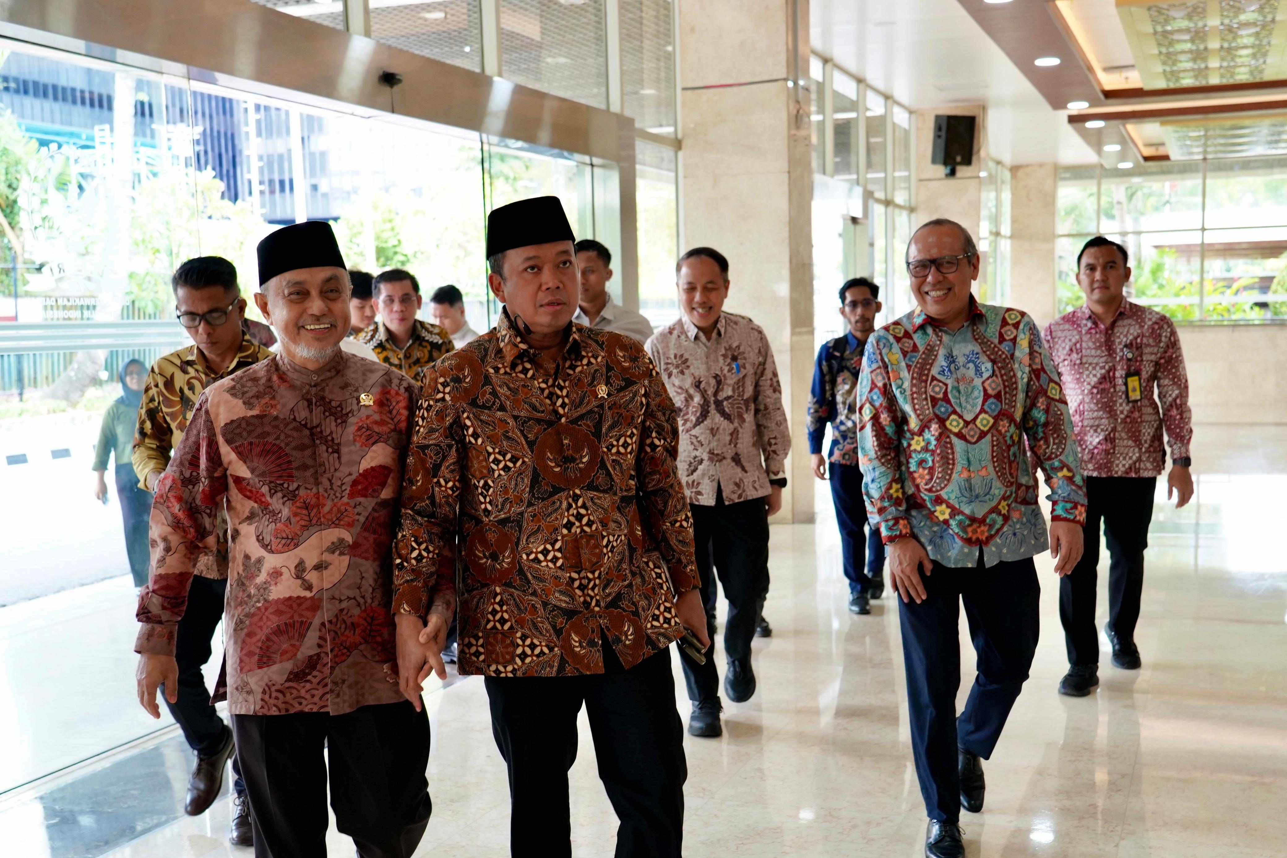 Menteri Nusron akan memaparkan beberapa progres dan capaian terkait Proyek Strategis Nasional (PSN).
