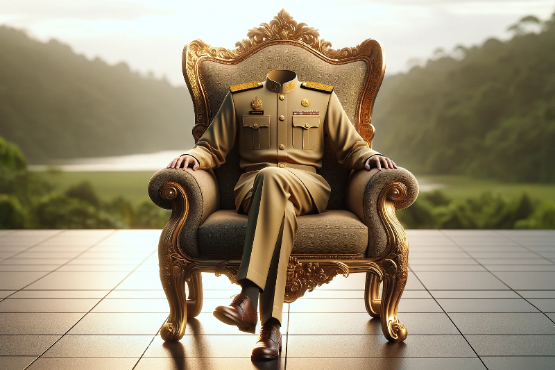 Ilustrasi seorang pemimpin.