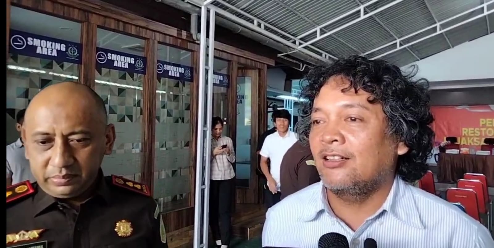 APRESIASI : Dewan Adat Dayak (DAD) Kabupaten Sanggau memberikan apresiasi untuk implementasi Program Keadilan Restoratif (Restorative Justice) yang dilakukan oleh Kejaksaan Negeri (Kejari Sanggau).