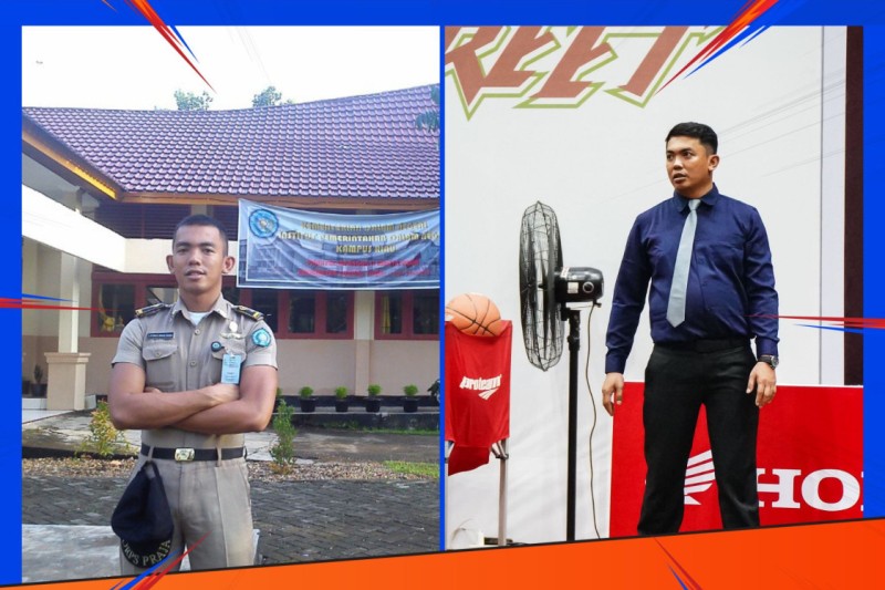 Pelatih tim basket putra SMAN 2 Pontianak, Layardo Manik.