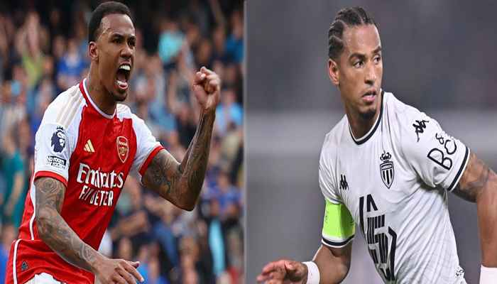 Gabriel Magalhaes (Arsenal) dan Jan Thilo Kehrer (AS Monaco).