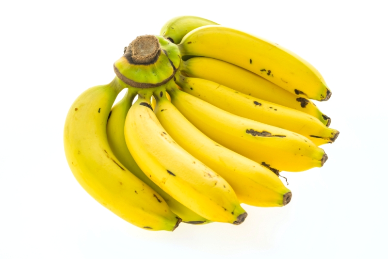 Ilustrasi buah pisang segar.