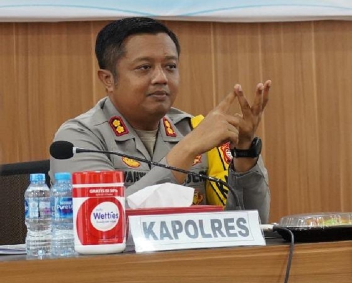Kapolres Kubu Raya, AKBP Wahyu Jati Wibowo.