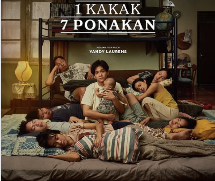 SEGERA RILIS: Poster film 1 Kakak 7 Ponakan. Film tersebut akan dirilis pada 23 Januari 2025.