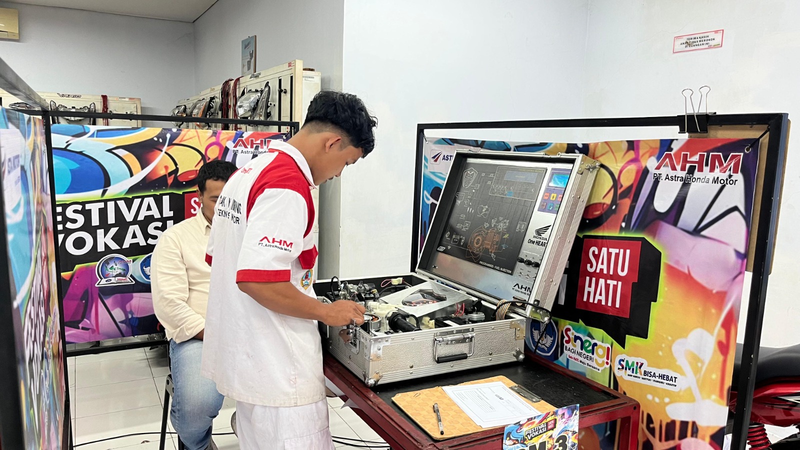 Ilustrasi festival vokasi.