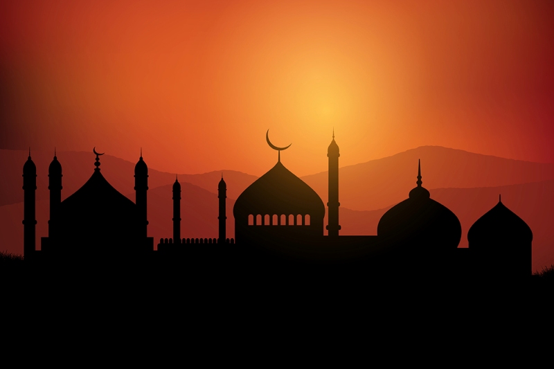 Ilustrasi bulan Rajab.