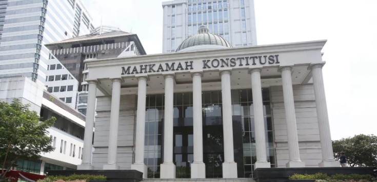 Gedung Mahkamah Konstitusi.