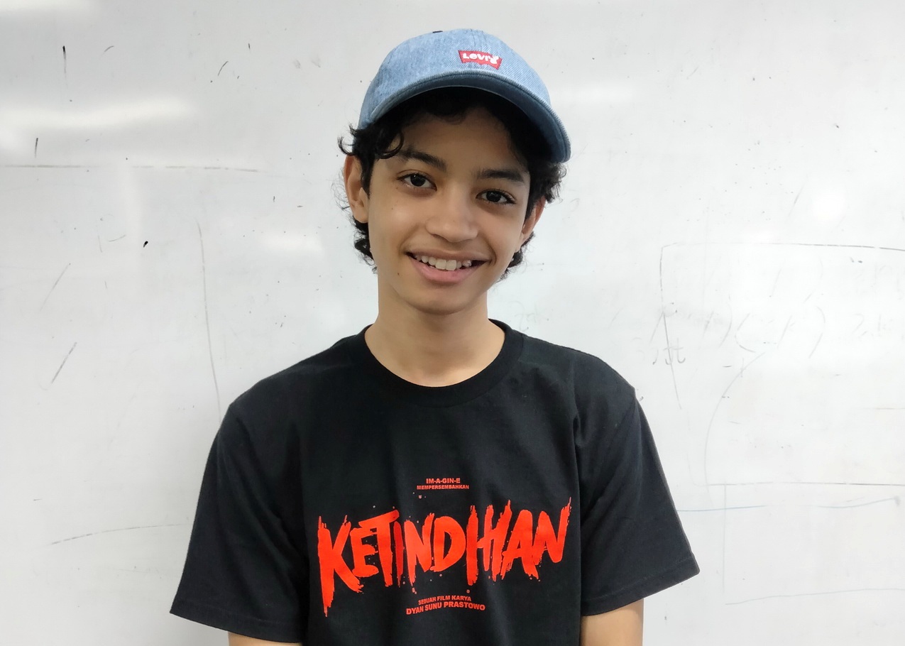 PEMERAN: Ali Fikry berperan sebagai Timo di film Ketindihan.