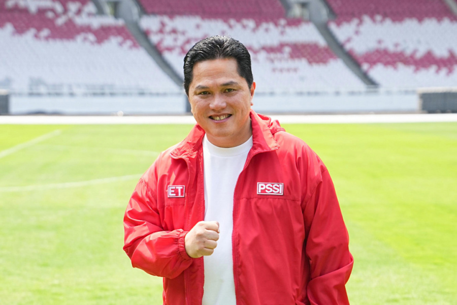 Ketua Umum PSSI, Erick Thohir.