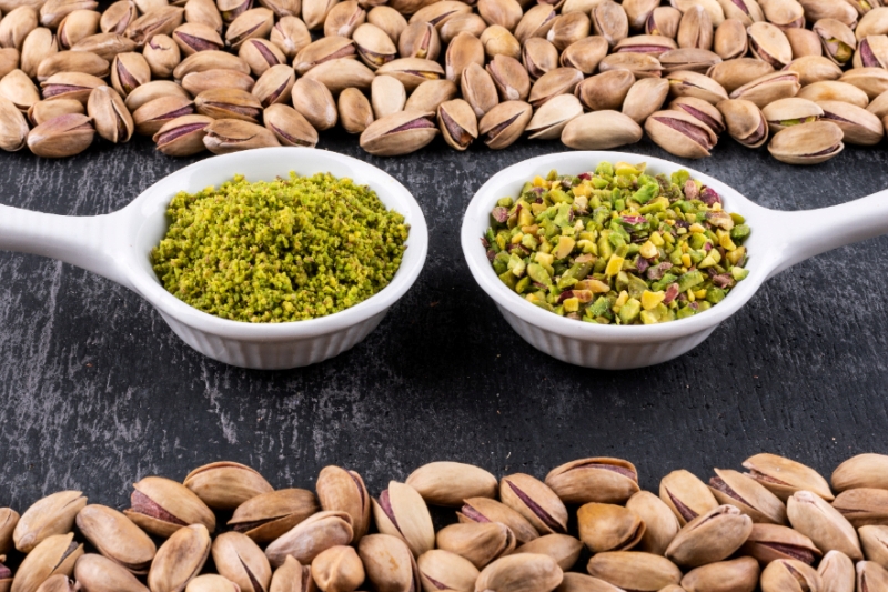 Ilustrasi kacang pistachio.