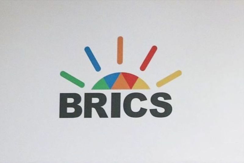 Logo kelompok kemitraan strategis BRICS.