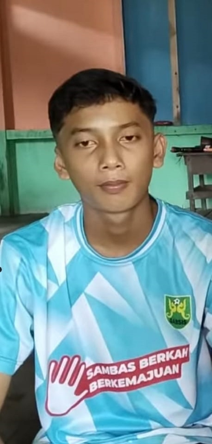 TIMNAS : Sergio Santibanes, pemain muda Sambas yang dipanggil Timnas U 17.