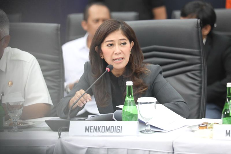 Menkomdigi Meutya Hafid.
