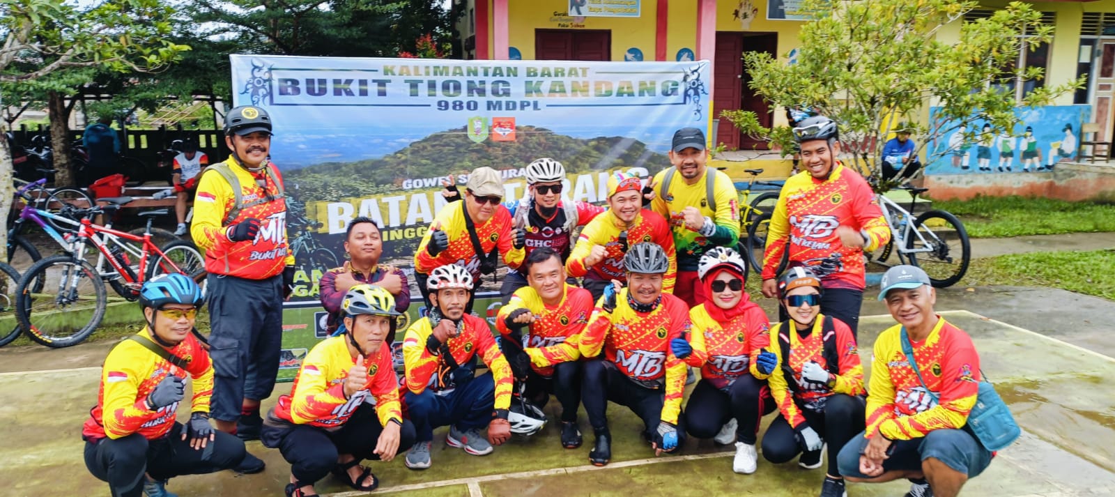 SILATURAHMI : BKUCC Kabupaten Sintang saat mengikuti agenda owes Silaturahmi di Batang Tarang.
