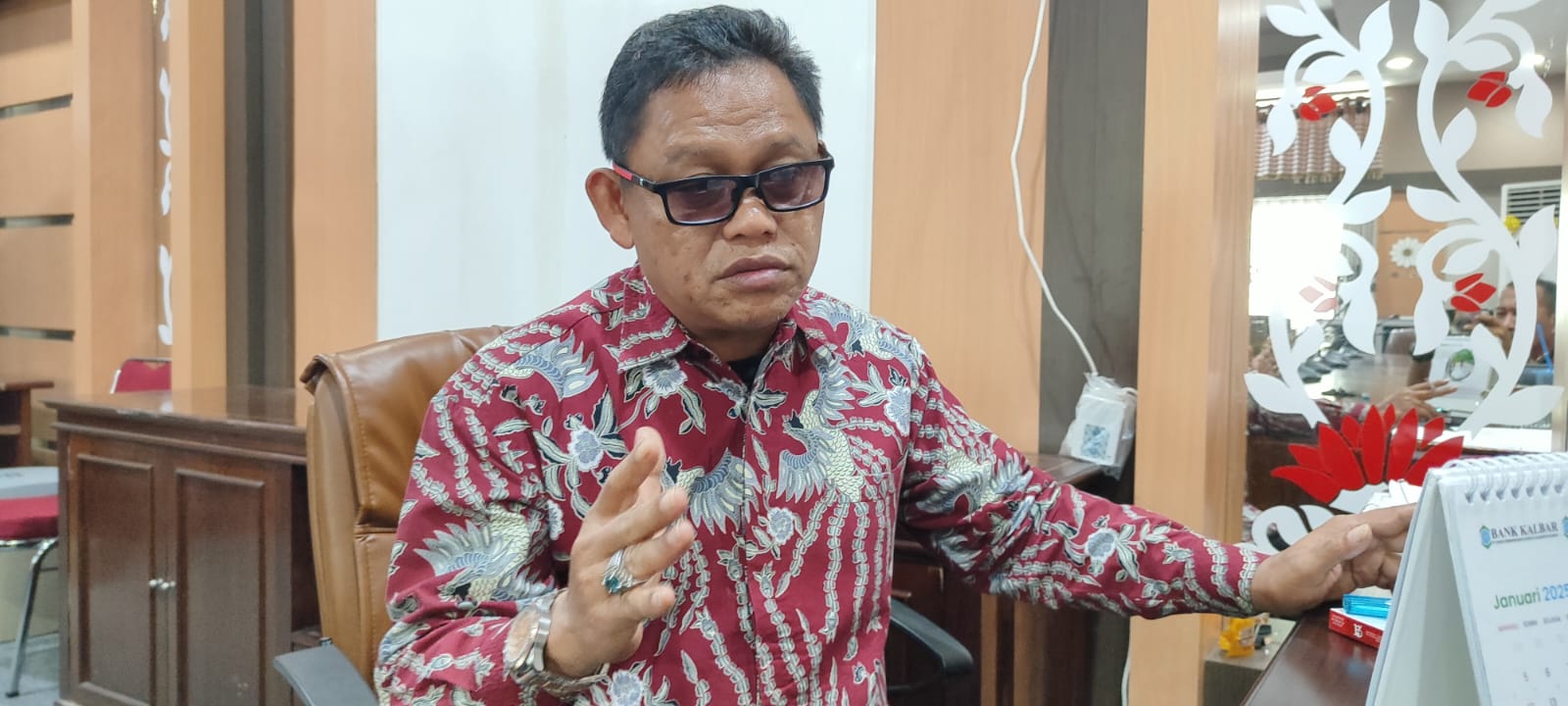 Ketua Komisi II DPRD Kalbar, Fransiskus Ason.