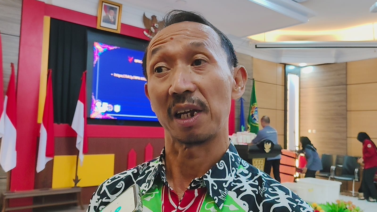 Kepala Dinas Ketahanan Pangan, Tanaman Pangan, Hortikultura dan Perikanan Kabupaten Sanggau, Kubin.
