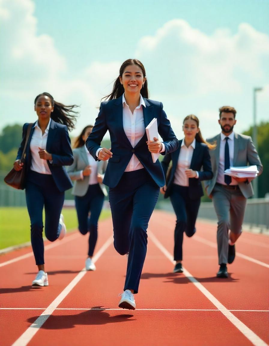 Ilustrasi Kompetisi Dunia kerja.