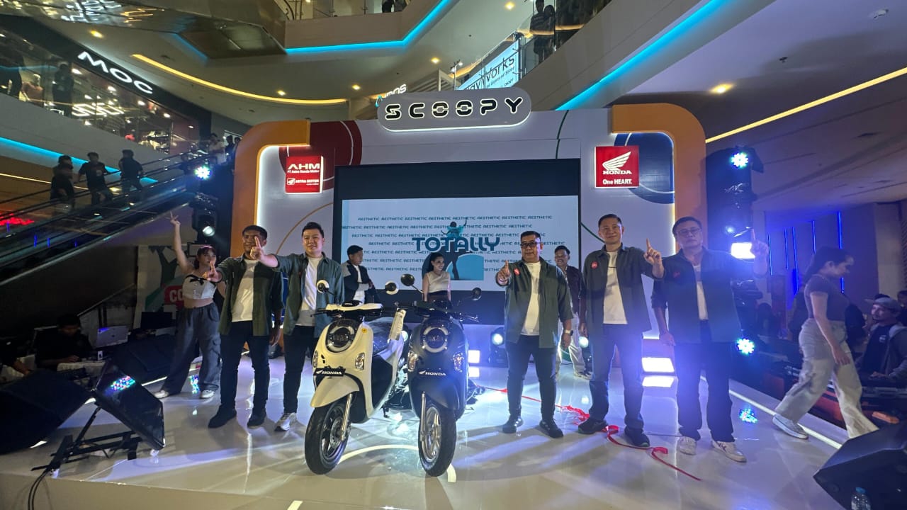 Peluncuran New Scoopy di Pontianak, Sabtu, 25 Januari 2025.