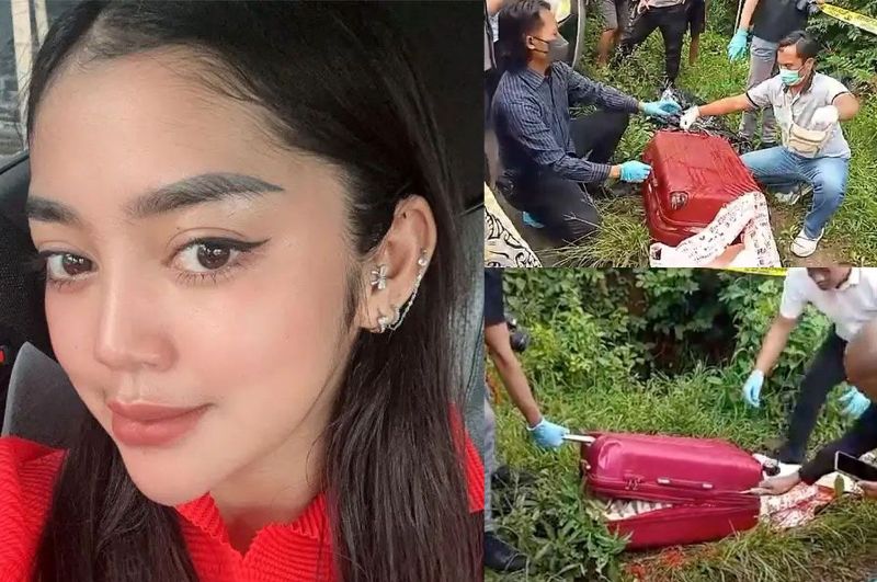 Korban mutilasi, Uswatun Khasanah, yang jasadnya dimasukkan di dalam koper merah di Ngawi, Jawa Timur.