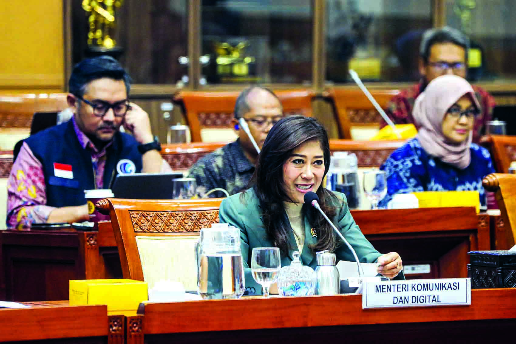 Menteri Komunikasi dan Digital, Meutya Hafid.