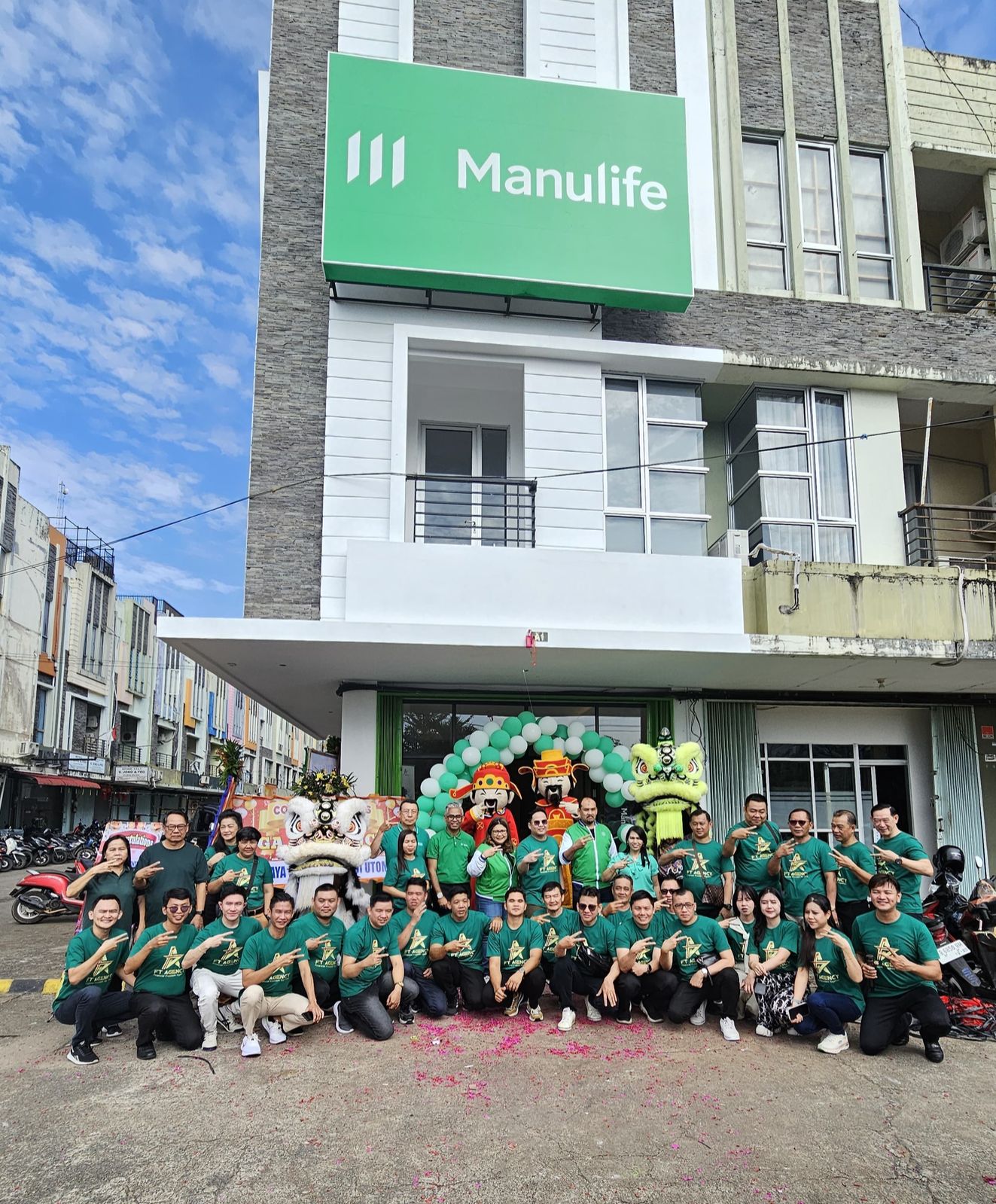 Manulife Indonesia meresmikan Kantor Mandiri di Pontianak.