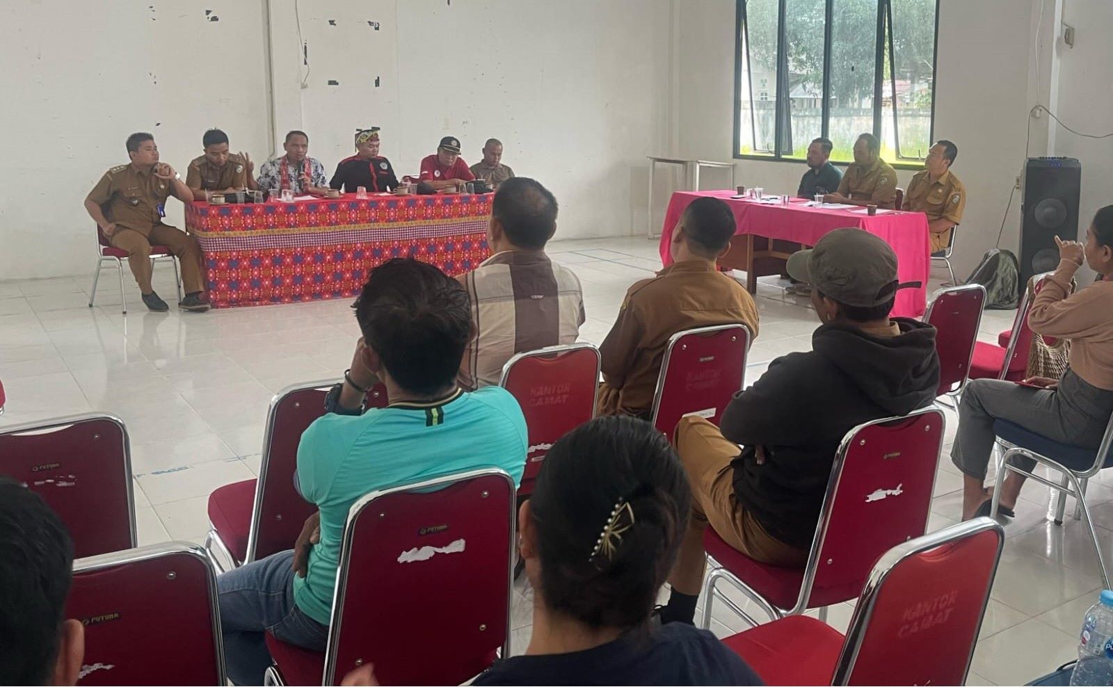 RAKOR: Suasana rakor persiapan Naik Dango ke-40 di Sadaniang.